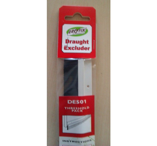 914mm Wide EasyFix - DE501- Threshold Draught Excluder - White