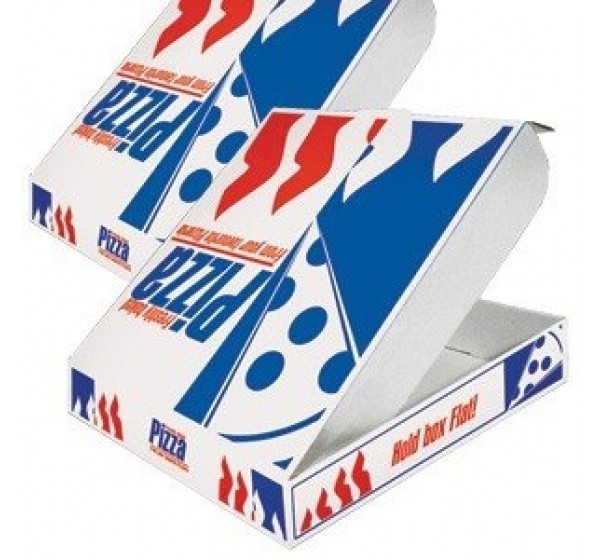 12" White Pizza Boxes - PACK OF 100 BOXES