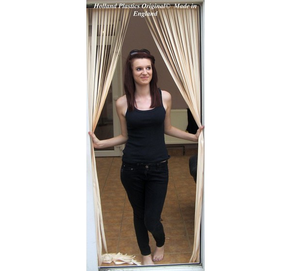 Heavy Duty Bug Blind,Fly Blind,Strip Blind, Door Blind-ALL CREAM