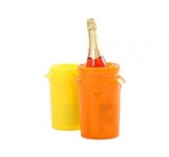 THERMOS - SUPER DRINKS COOLER- ORANGE-CHILLS BOTTLES FAST & UP TO SIX HOURS! 